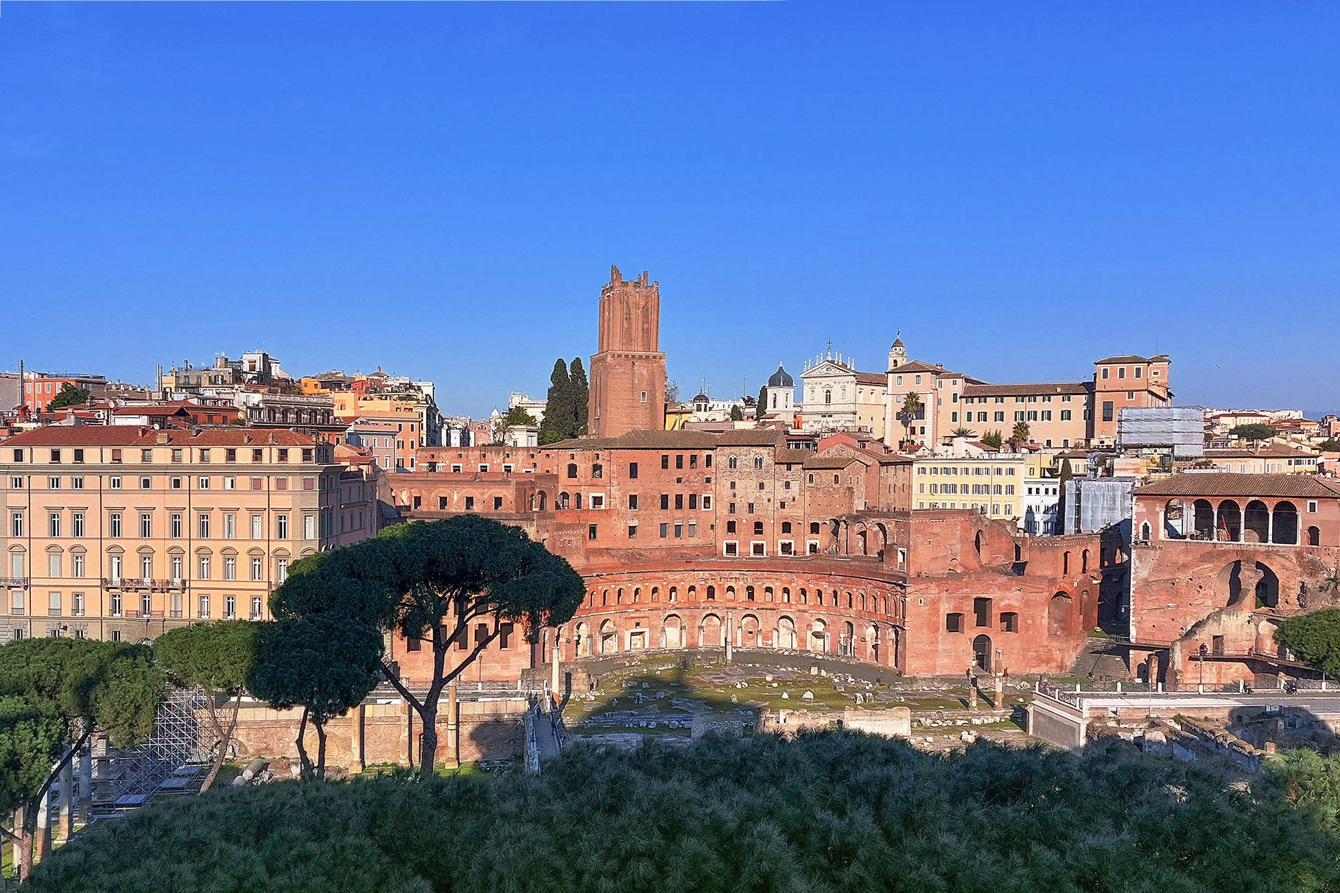 Fori imperiali particular view