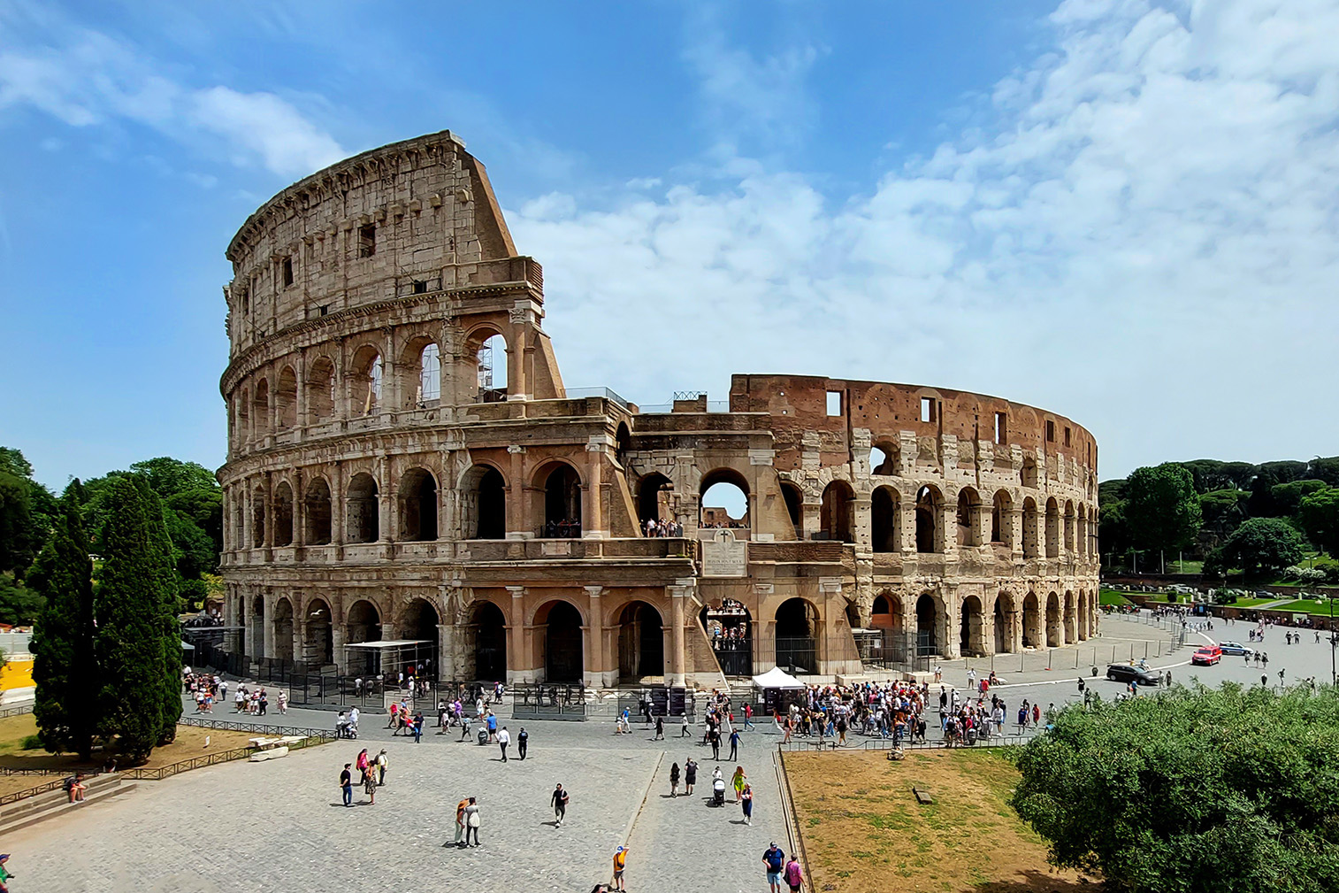 Colosseum frontal view
