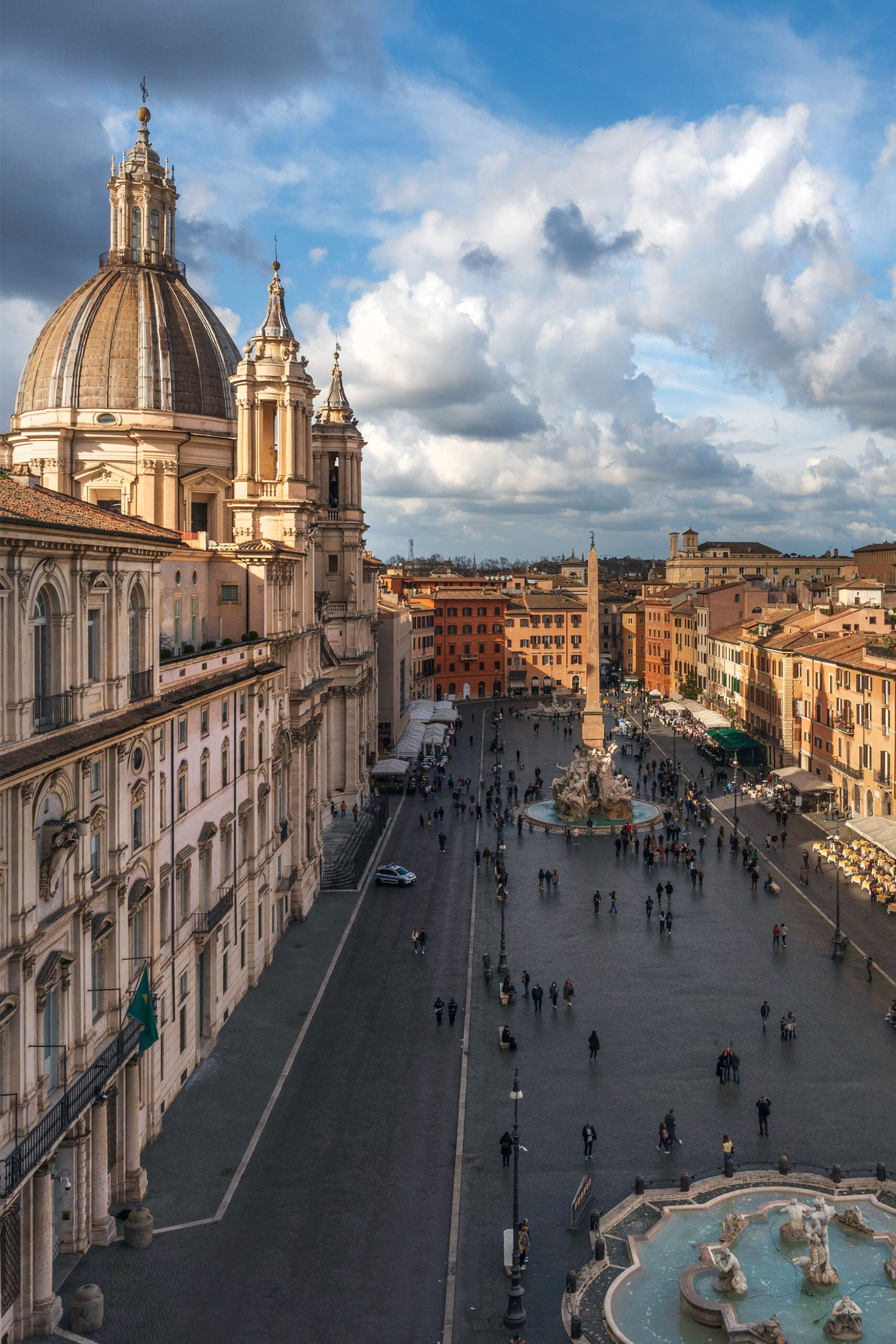 particular view Piazza Navona Rome