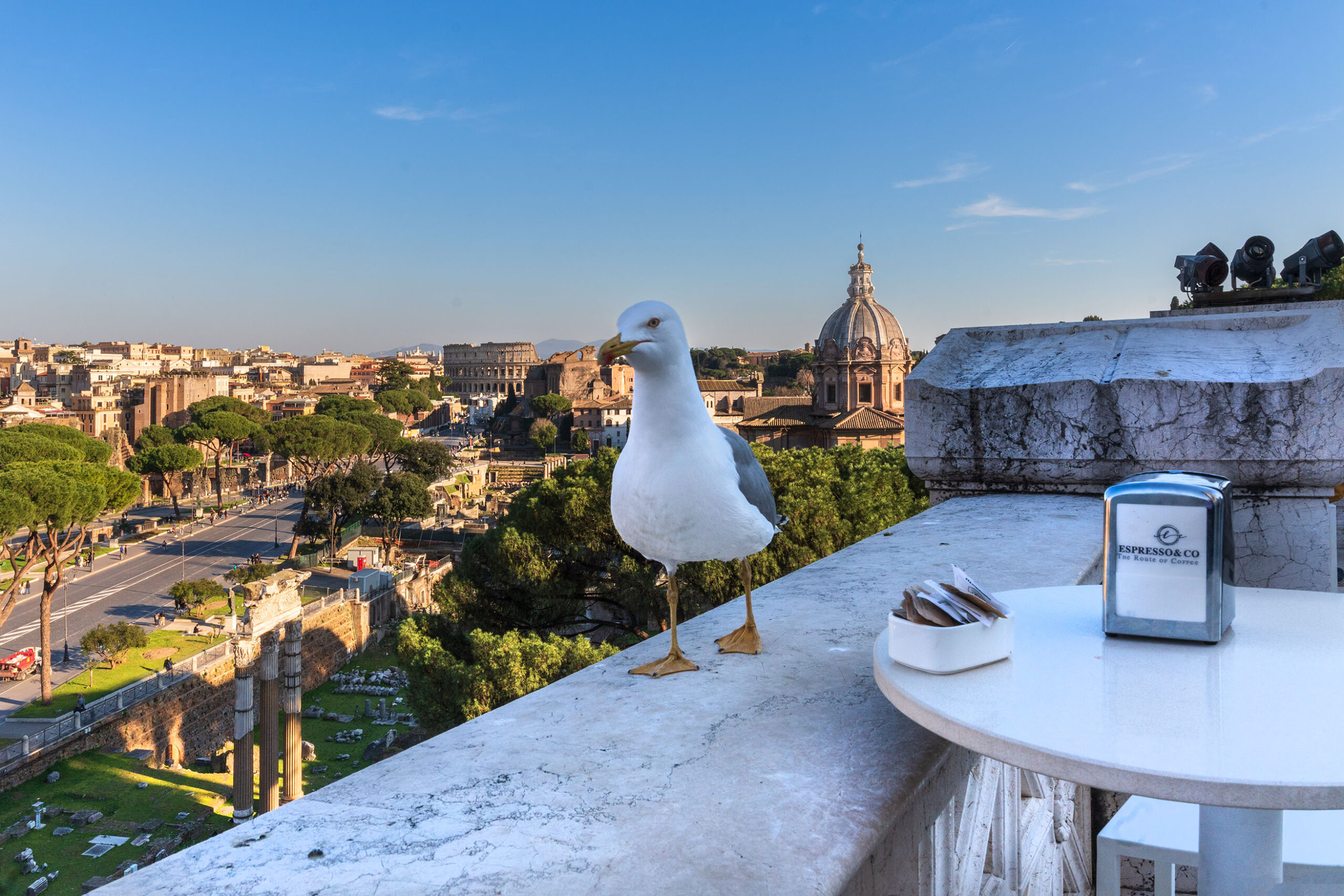 Fori imperiali from Altare della Patria