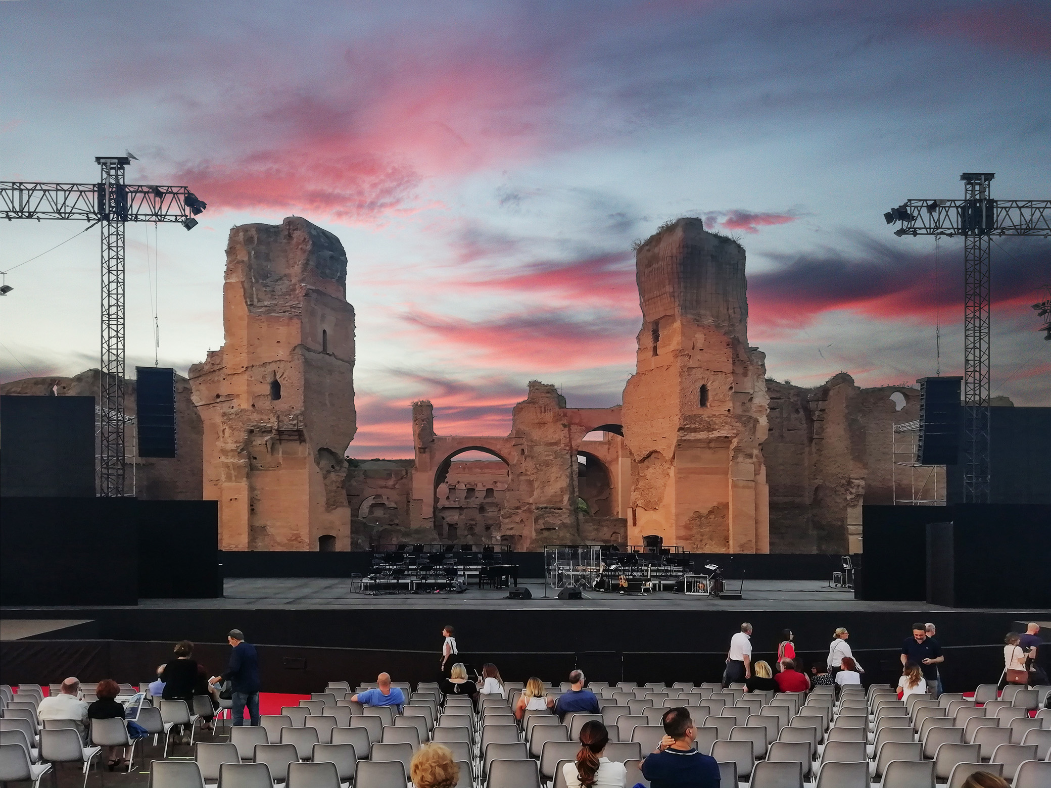 concert at Terme di Caracalla