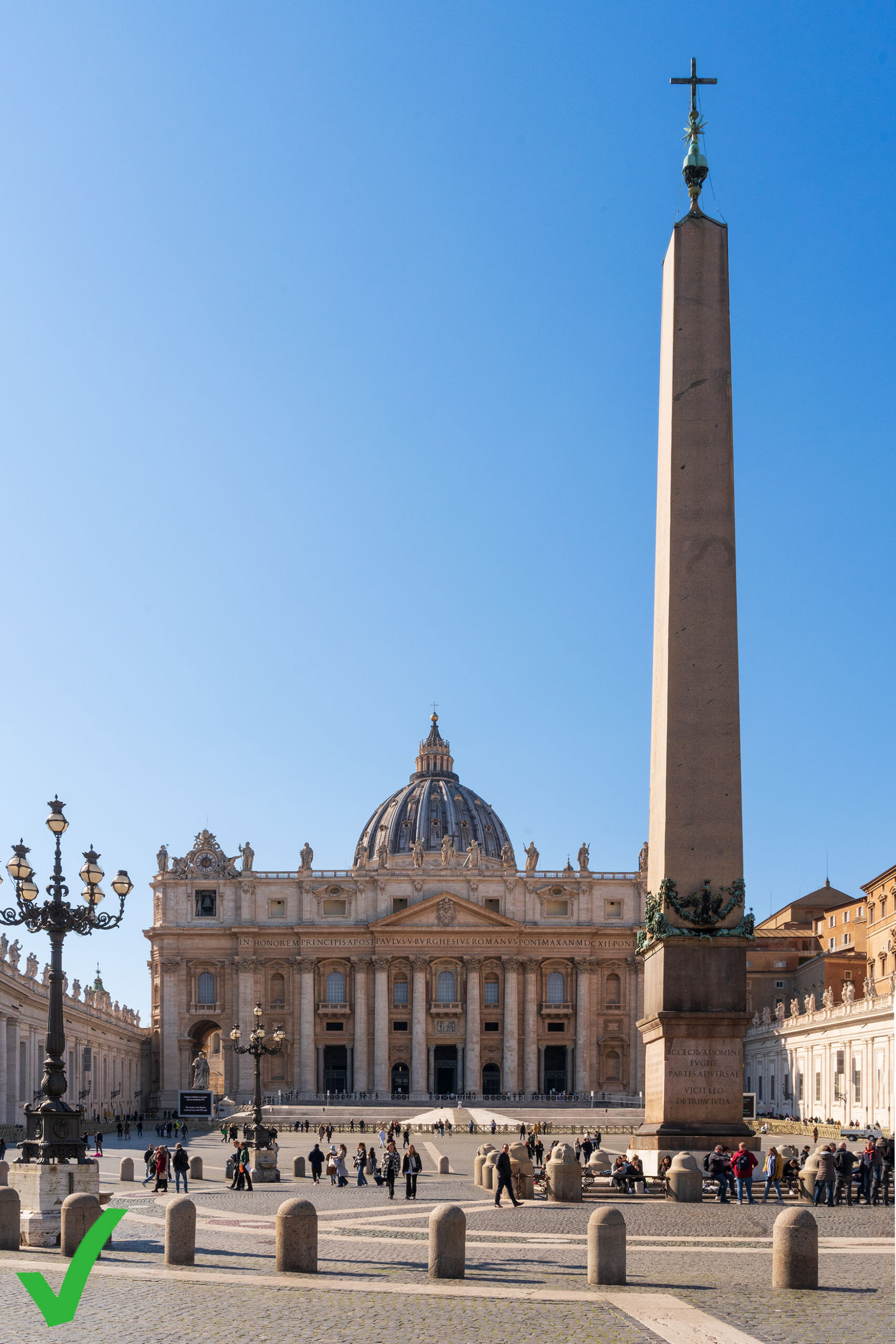 Piazza del popolo in Rome