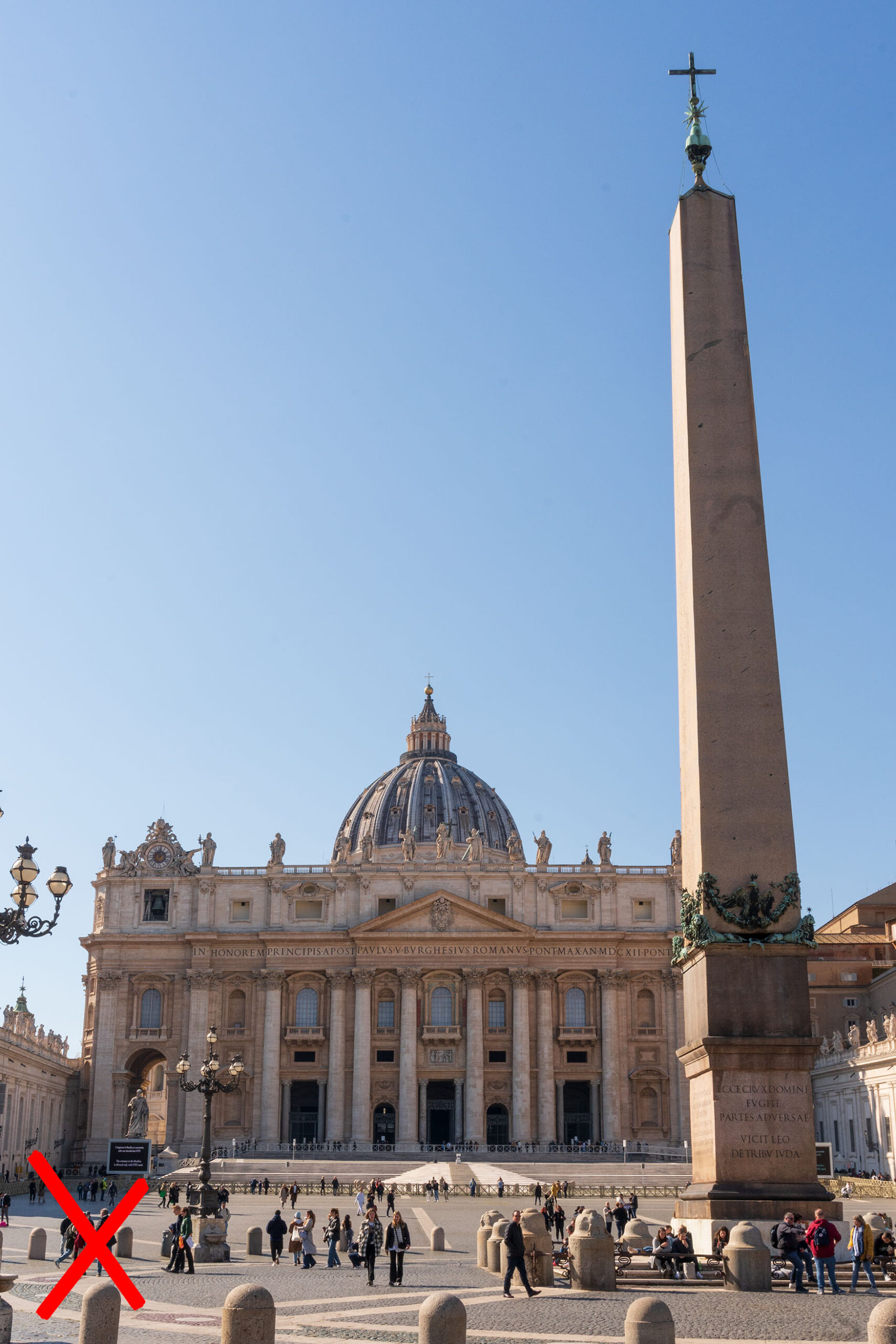 Piazza del popolo in Rome