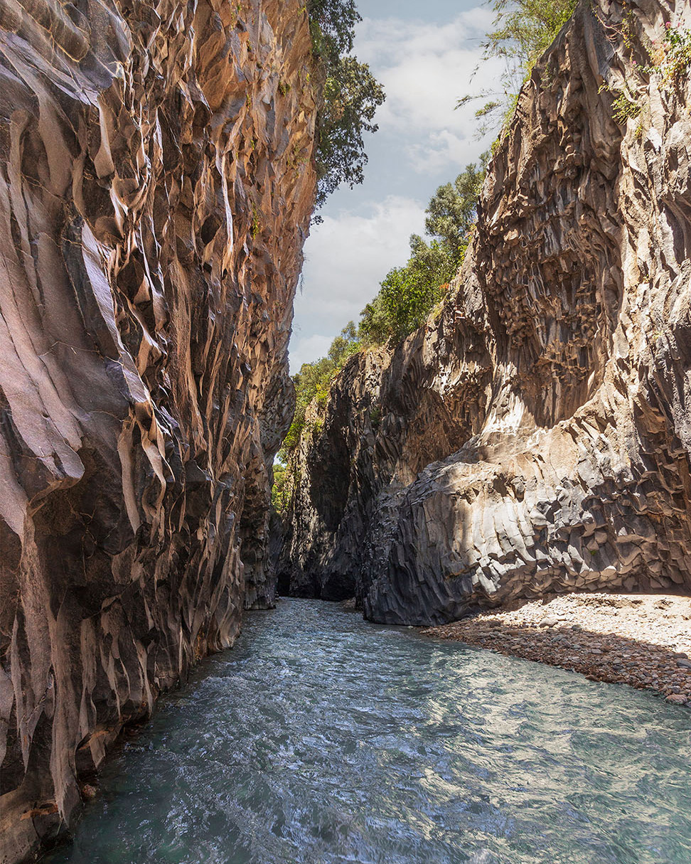 Sicily best spots: gole dell'Alcantara